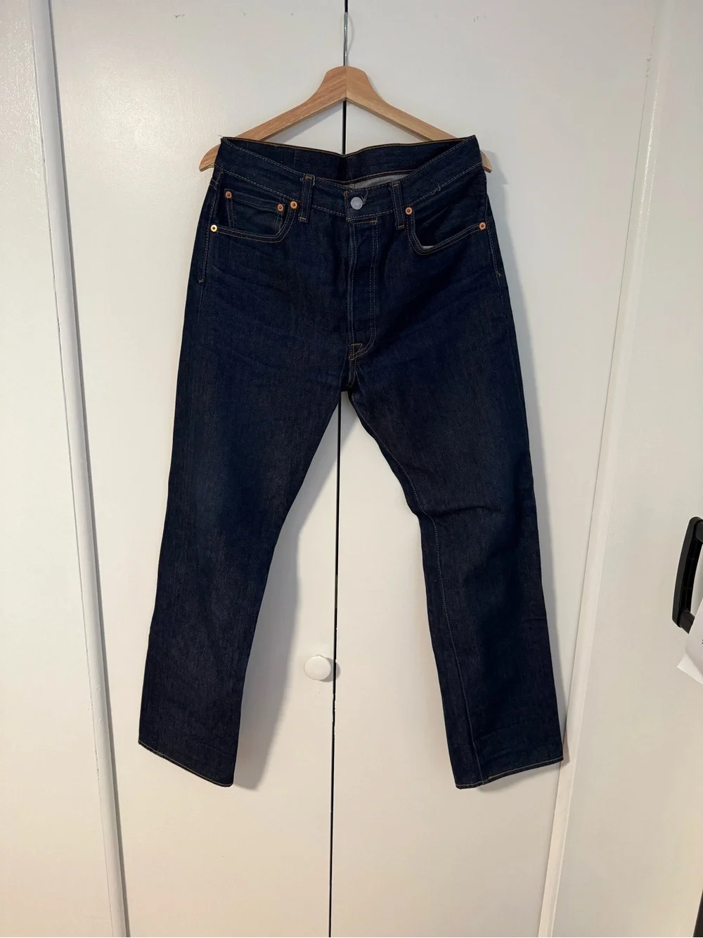 Levi's Men's Straight Jeans in Dark Indigo